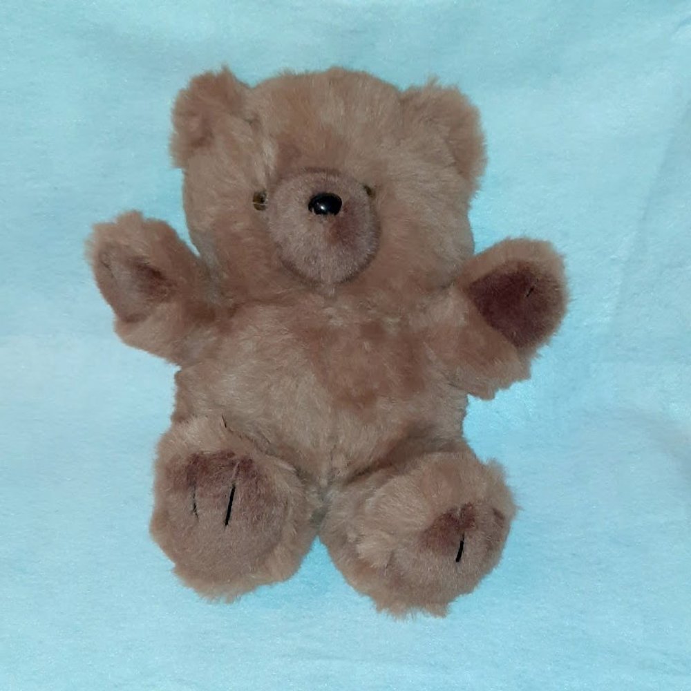 Vintage Cloud 9 Brown Teddy Bear Plush Stuffed Animal Toy